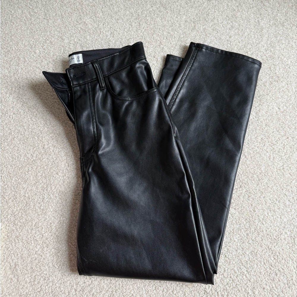 Abercrombie Leather Pants